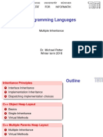 Programming Languages: Fakult AT F UR Informatik