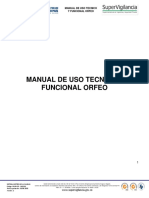 014-Manual de Uso Tecnico y Funcional Orfeo VR2 PDF