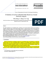 Zheng Et Al. (2012) - Evaluation of An Eco-Industrial Park Based On A Social Network Analysis.