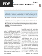 An Efficient, Optimized Synthesis of Fentanyl and Related Analogs