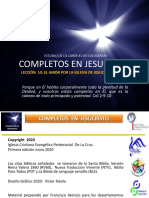 Completos en Jesucristo - Lec 10 - Col 2,1-7