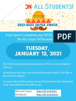 January 12th Fafsa Workshop Flyer 1