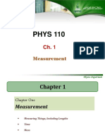 Phys 110 CH 1