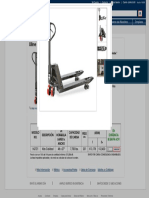 Uline Patín Hidráulico de Alta Calidad - 48 X 27 - H-2721 - Uline