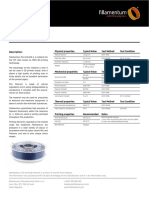 Technical Data Sheet - PLA Extrafill - 03012019
