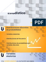 S1 Distribuciones de Probabilidad para Variables Aleatorias Discretas