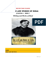 Rizal's Most Famous Works