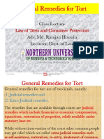 General Remedies For Tort