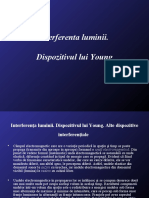 Interferenta Luminii - Dispozitivul Lui Young