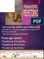 Panahong Prehistoriko