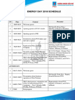 Energy Day Program