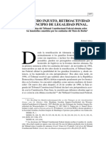 Derecho injusto, retroactividad y principio de legalidad penal _ La doctrina del Tribunal Constitucional Federal alemán sobre los homicidios cometidos por los centinelas del Muro de Berlín.pdf