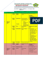 JADWAL 11-15 Januari 2021