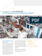 Flexibility Through Modularity: The MX Machine Can Be Individually Combined