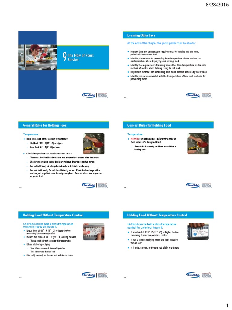 Chapter 9 Servsafe 6e Edited Download Free Pdf Kitchen Utensil