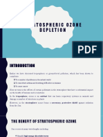 Global Environmental Problems Ozone Layer Depletion