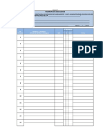 Anexo N° 3 Modelo Padrón de Asociados