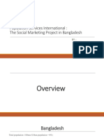 Population Services International: The Social Marketing Project in Bangladesh