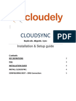 CloudSync Installation Guide