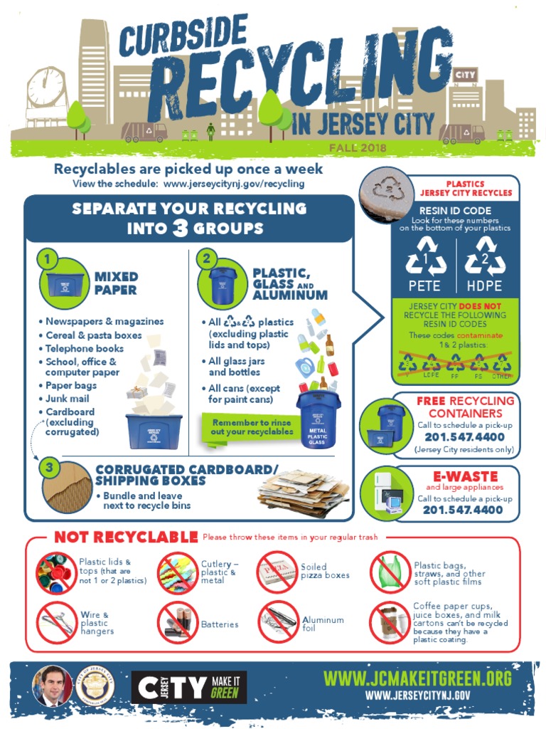 Recycling Recycle in Jersey City in Jersey City PDF Recycling