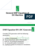 Elmachi1 - Lecture13 (General EMF Equation of A DC Machine)