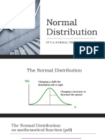 Normal Distribution: It'S A Normal Thing!