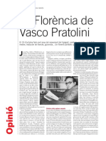 FARRES, G. La Florencia de Vasco Pratolini