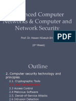 Advanced Computer Networks & Computer and Network Security: Prof. Dr. Hasan Hüseyin BALIK (3 Week)