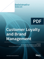 Customer Loyalty and Brand Management by Natalia Rubio, María Jesús Yagüe 