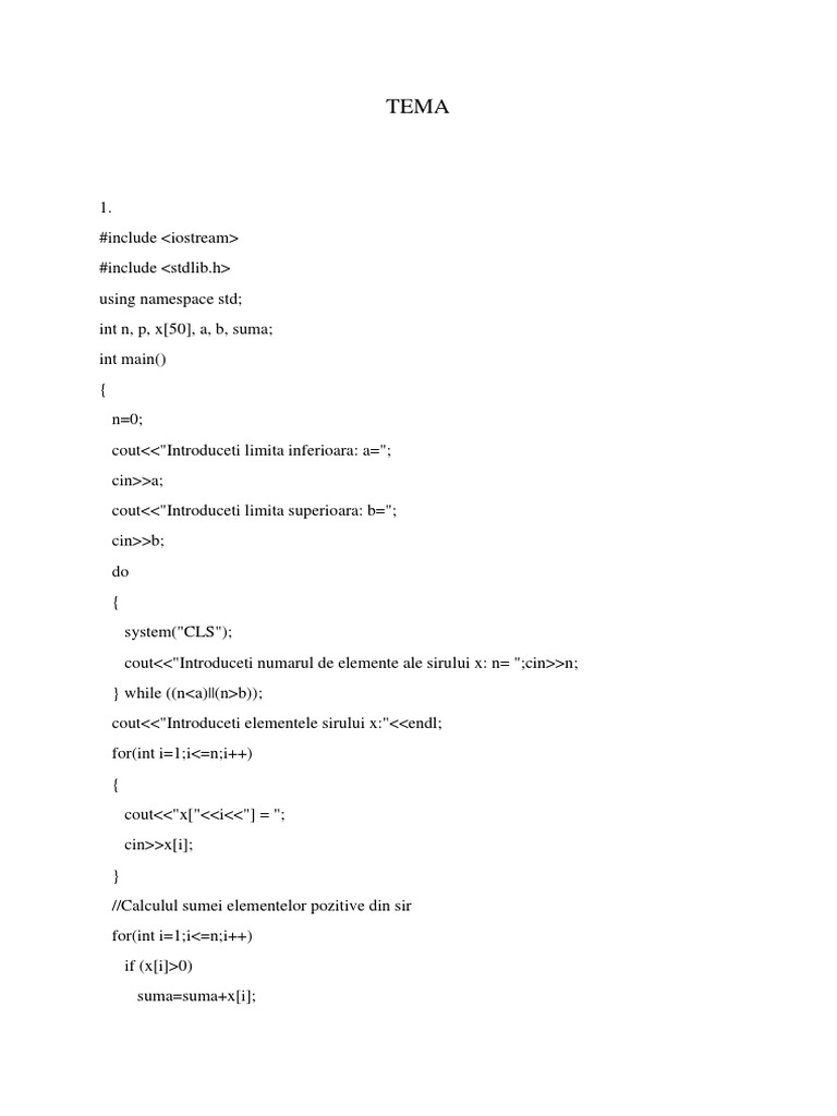 Tema PDF | PDF