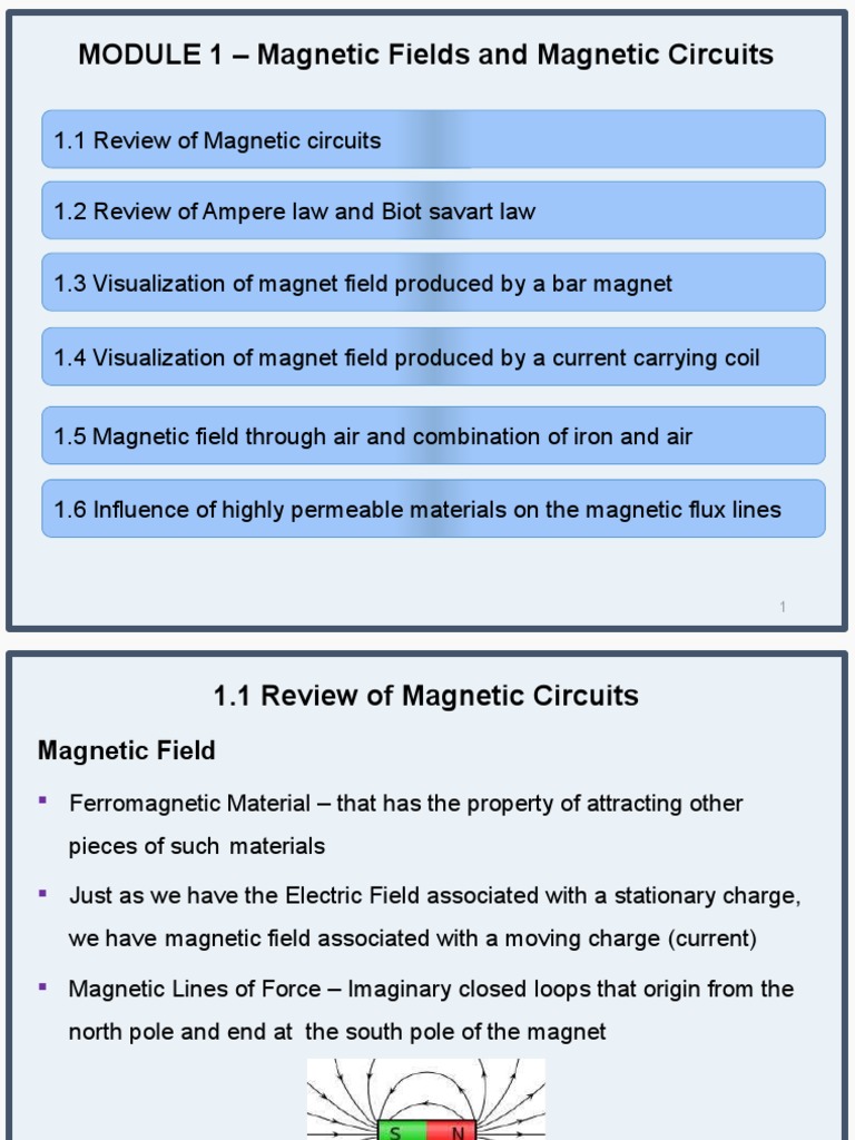 Understanding Magnetic Circuits | PDF | Magnetic Field | Magnet