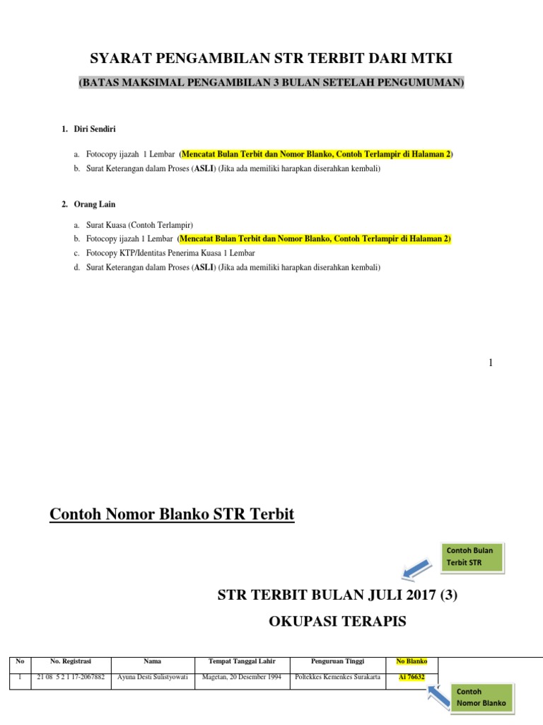 STR Terbit April 2019 PDF | PDF