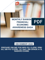 Monthly Banking/ Financial/ Economic Awareness Saga