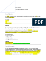 Activity Two: The Research Proposal