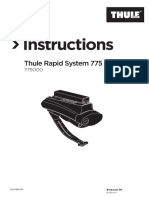 Instructions: Thule Rapid System 775