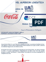 Diagrama de la cadena de suministros Coca Cola