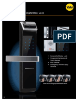 Premium Fingerprint Digital Door Lock