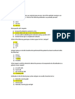 Immunohematology MCQs