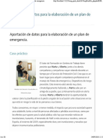 PEDRP01 Completa. - Aportación de Datos para La Elaboración de Un Plan de Emergencia PDF