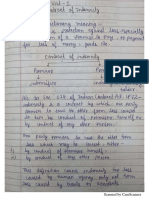 Indian Contract Act Handwritten Notes