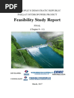 Feasibility Study Report: Lao People'S Democratic Republic Paklay Hydropower Project