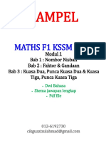 (Sampel) Maths F1 PDF