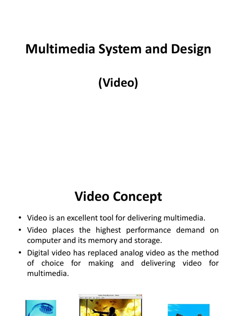 Multimedia System Design | Download Free PDF | Data Compression | Codec