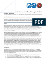 IADC/SPE 112702 The Utilization of The Massive Amount of Real-Time Data Acquired in Wired Drillpipe Operations