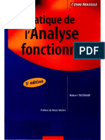 Pratique de l_analyse fonctionnelle