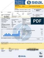 N° Contrato 489912: Mes Facturado