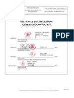 PRO-044-V1 Procédure Gestion de La Circulation Fosses Falangountou-Est