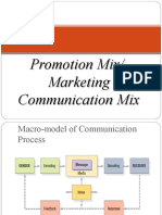 Promotion Mix/ Marketing Communication Mix