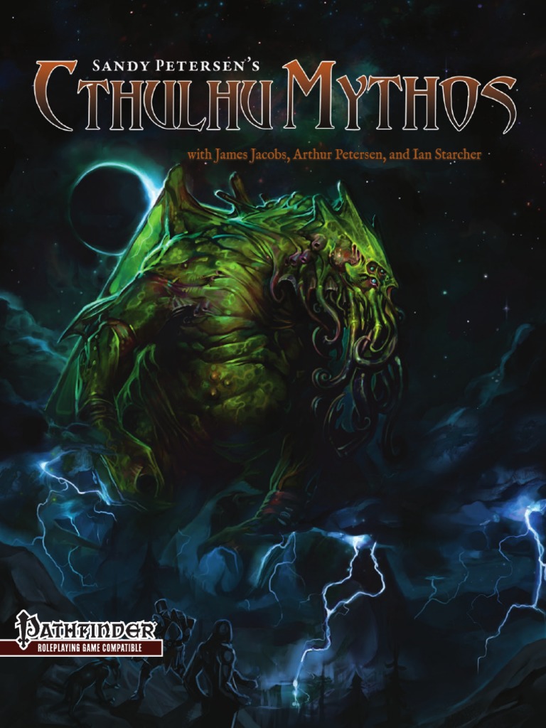 Sandy Petersens Cthulhu Mythos v6 PDF H. P. Lovecraft Cthulhu Mythos