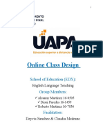 Online Class Design: School of Education (EDX) : Group Members